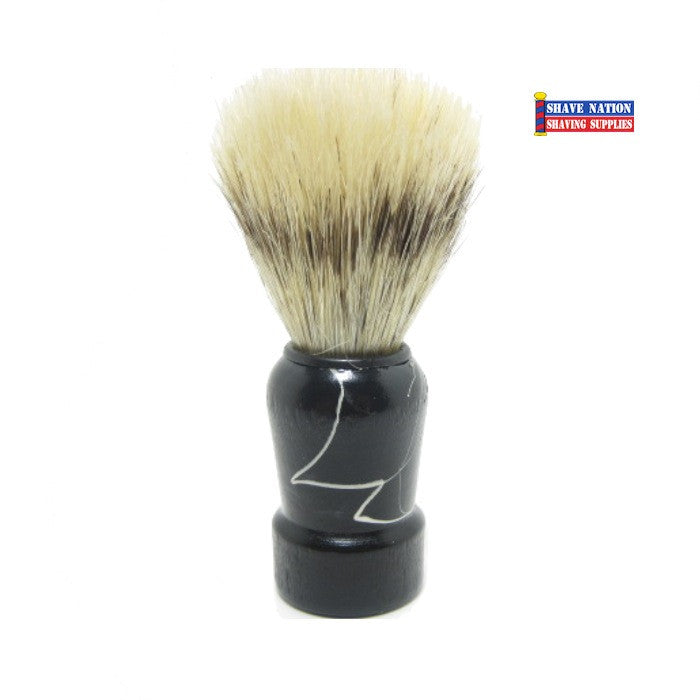 Diane Horse Hair Brush with Black Wooden Handle