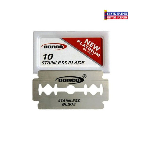 Dorco Platinum DE Blades 10 Pk. Red