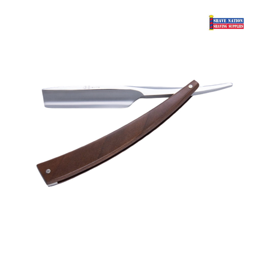 Dovo Edo Walnuss Walnut Wood Straight Razor 5/8 Blade