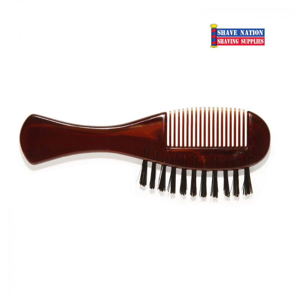 Dovo Beard Brush and Moustache Comb