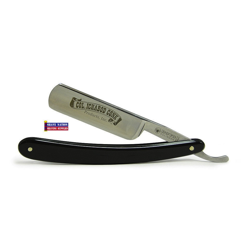 Dovo Conk Straight Razor 6/8 Black
