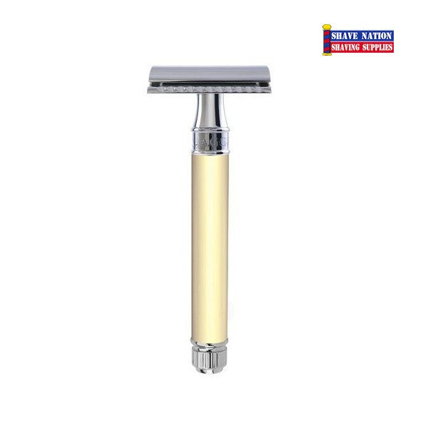 Edwin Jagger Closed Comb DEL8714BL Ivory Extra Long Razor