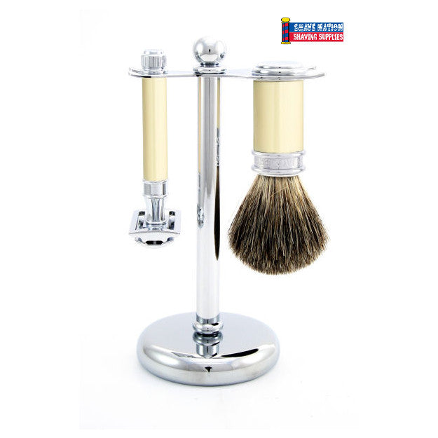 Edwin Jagger DE87 Ivory Safety Razor Set