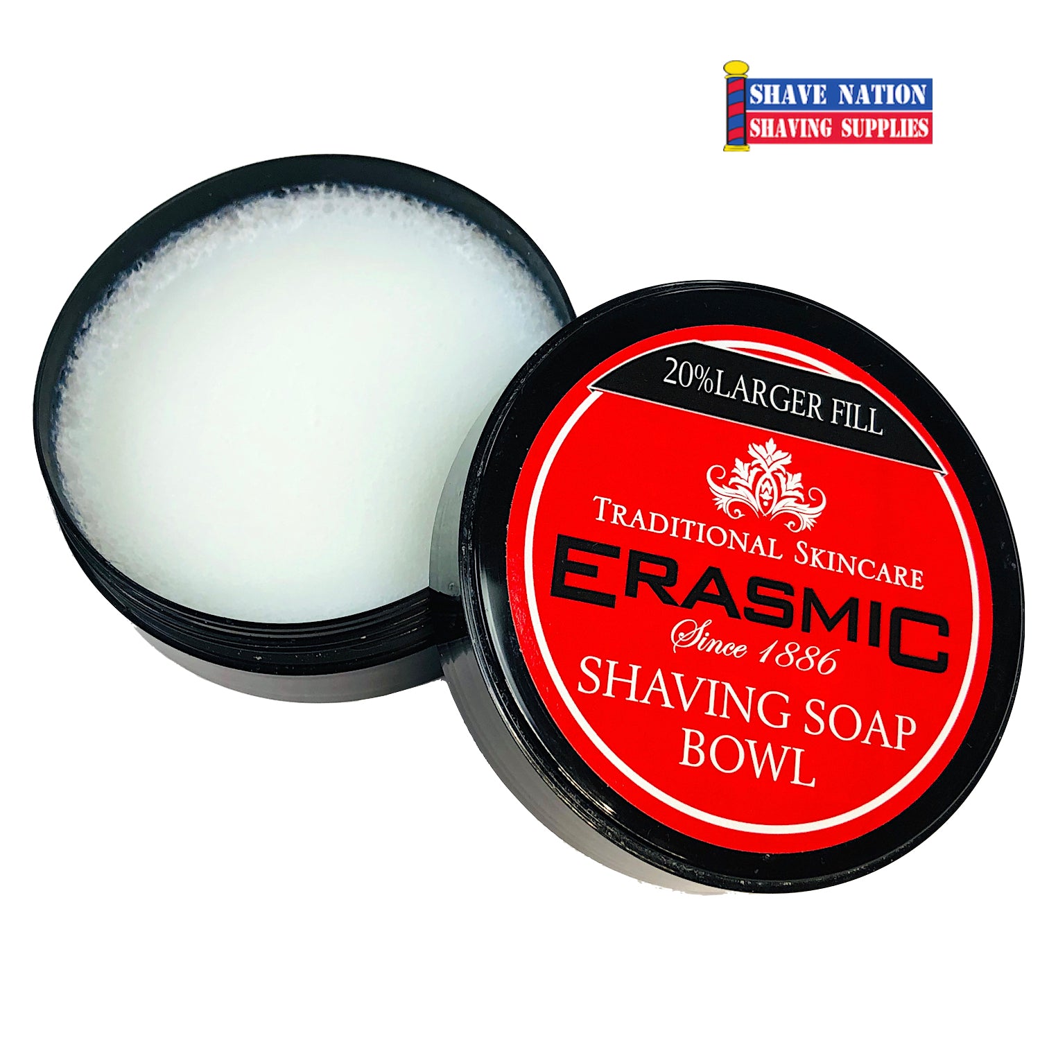 Erasmic Shaving Soap in Bowl
