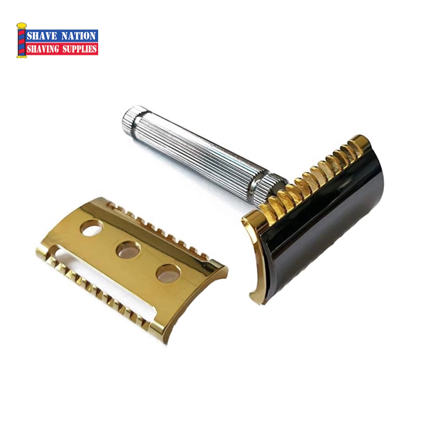 Fatip Razor Fatip Piccolo Double Edge Safety Razor Nickel Open Comb | Shave Nation ...