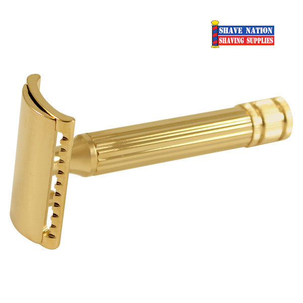 Fatip Grande Razor Gold Closed Comb