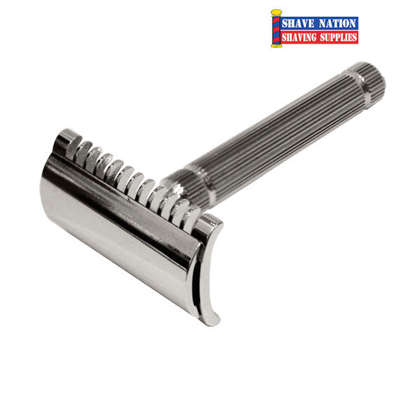 Fatip Razor Fatip Piccolo Double Edge Safety Razor Nickel Open Comb | Shave Nation ...
