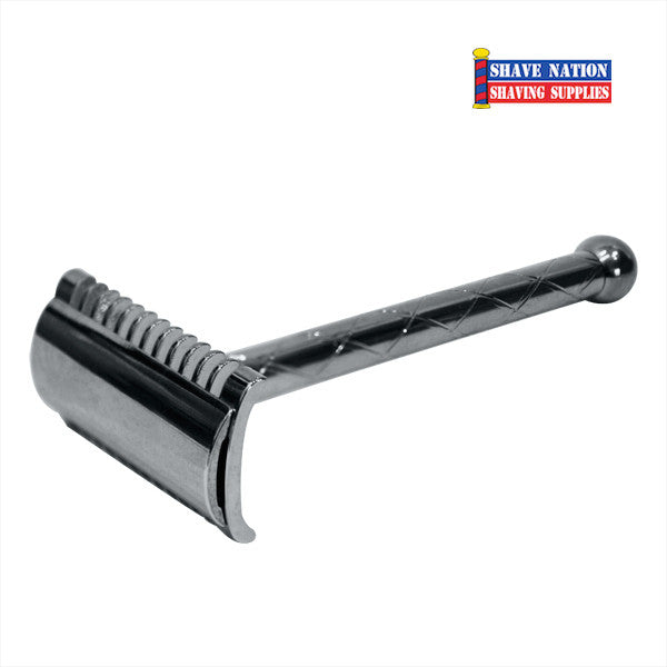 Fatip Retro Razor Chrome Open Comb