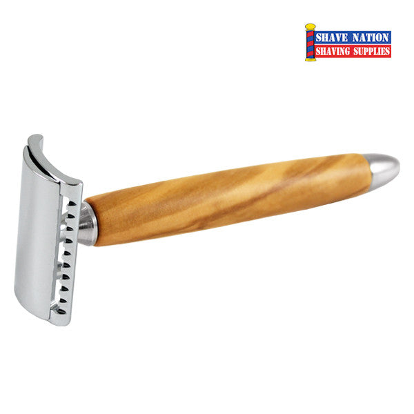 Fatip Razor Ulivo-Olive Wood Closed Comb