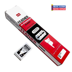 Feather Hi-Stainless Double Edge DE Razor Blades 100Ct. | Shave