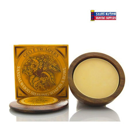 Geo F Trumper Shaving Soap in Bowl Sandalwood