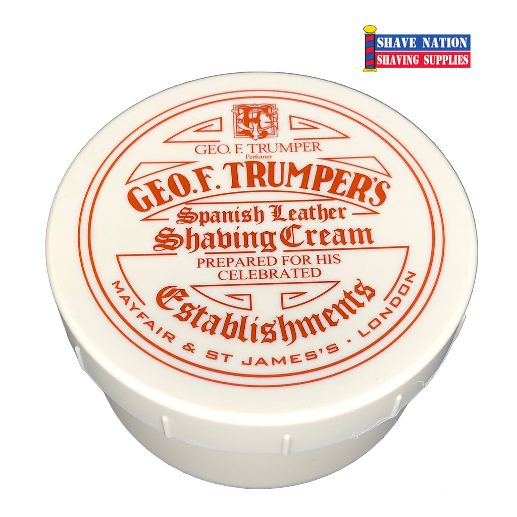 Geo F Trumper Spanish Leather Shaving Cream Bowl