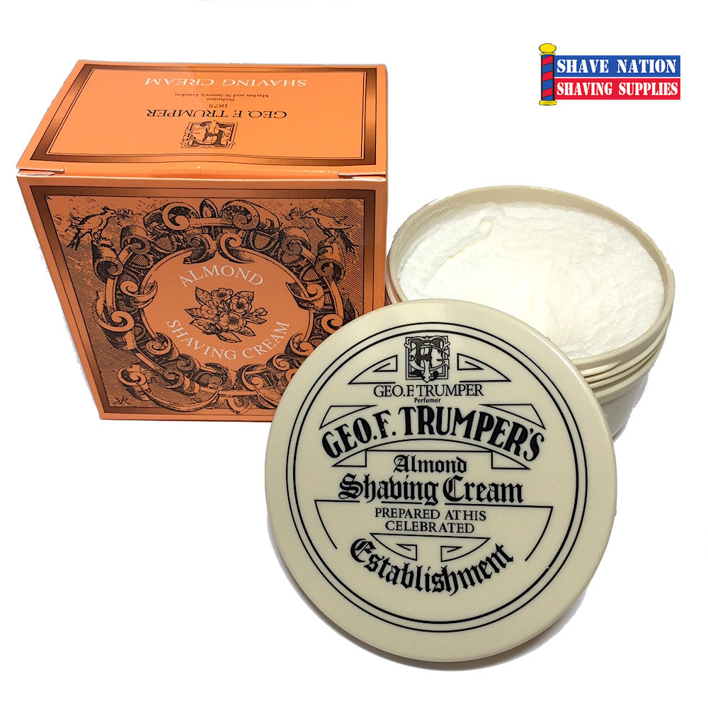 Geo F Trumper Shaving Cream Almond