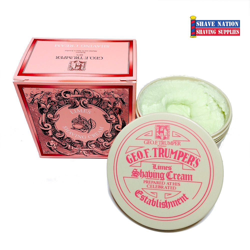 Geo F Trumper Shaving Cream Limes