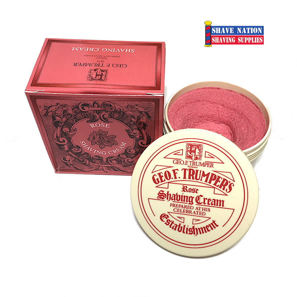 Geo F Trumper Shaving Cream Rose