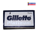 Gillette Platinum DE Blades 5Pk