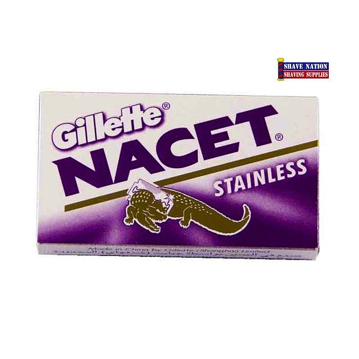 Gillette Nacet DE Blades 5Pk
