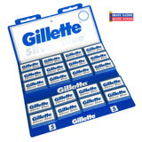 Gillette Silver Blue DE Blades 100ct
