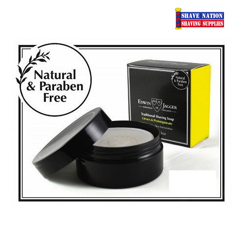 Edwin Jagger Travel Soap Limes & Pomegranate