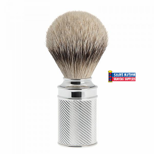 Muhle Silvertip Badger Brush with Chrome Handle