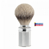 Muhle Silvertip Badger Brush with Chrome Handle