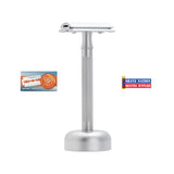 Merkur 23C Safety Razor Set with Stand and Blades
