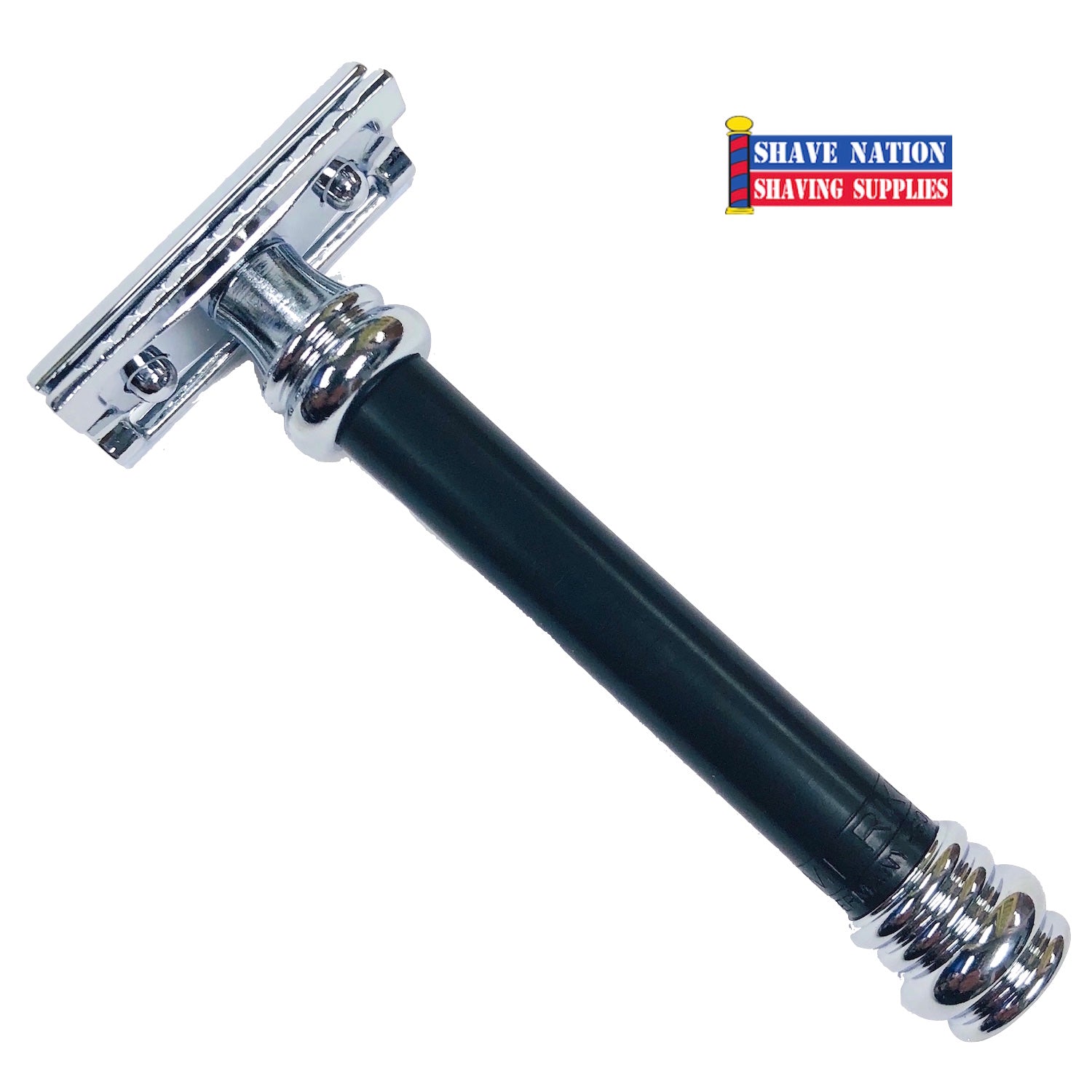 Merkur Double Edge DE Safety Razor Chrome Flat Bar 38C | Shave Nation ...