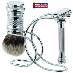 Merkur 38C Flat Bar Safety Razor Set