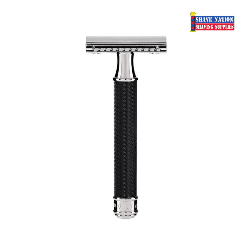 MUHLE R89 Black Closed Comb Safety Razor