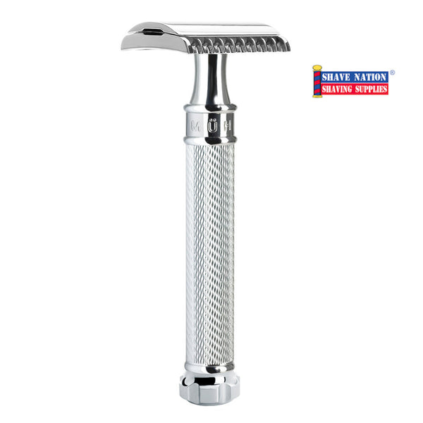 Muhle Double Edge DE Safety Razor Open Comb R41 Twist | Shave Nation ...