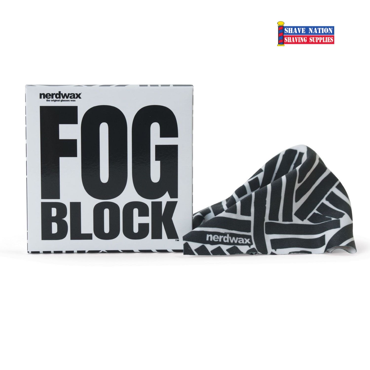 Nerdwax FogBlock Coated Microfiber Cloth