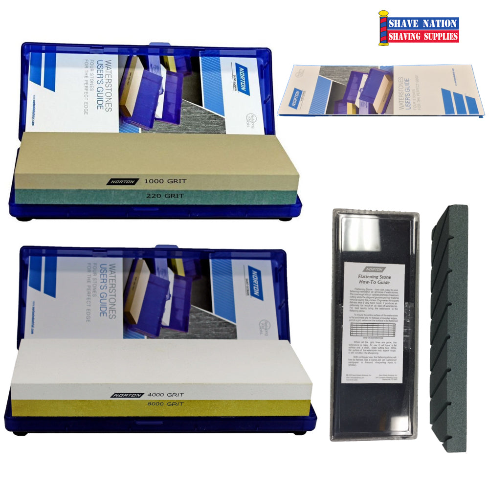 Norton Water Stone Honing-Sharpening Kit