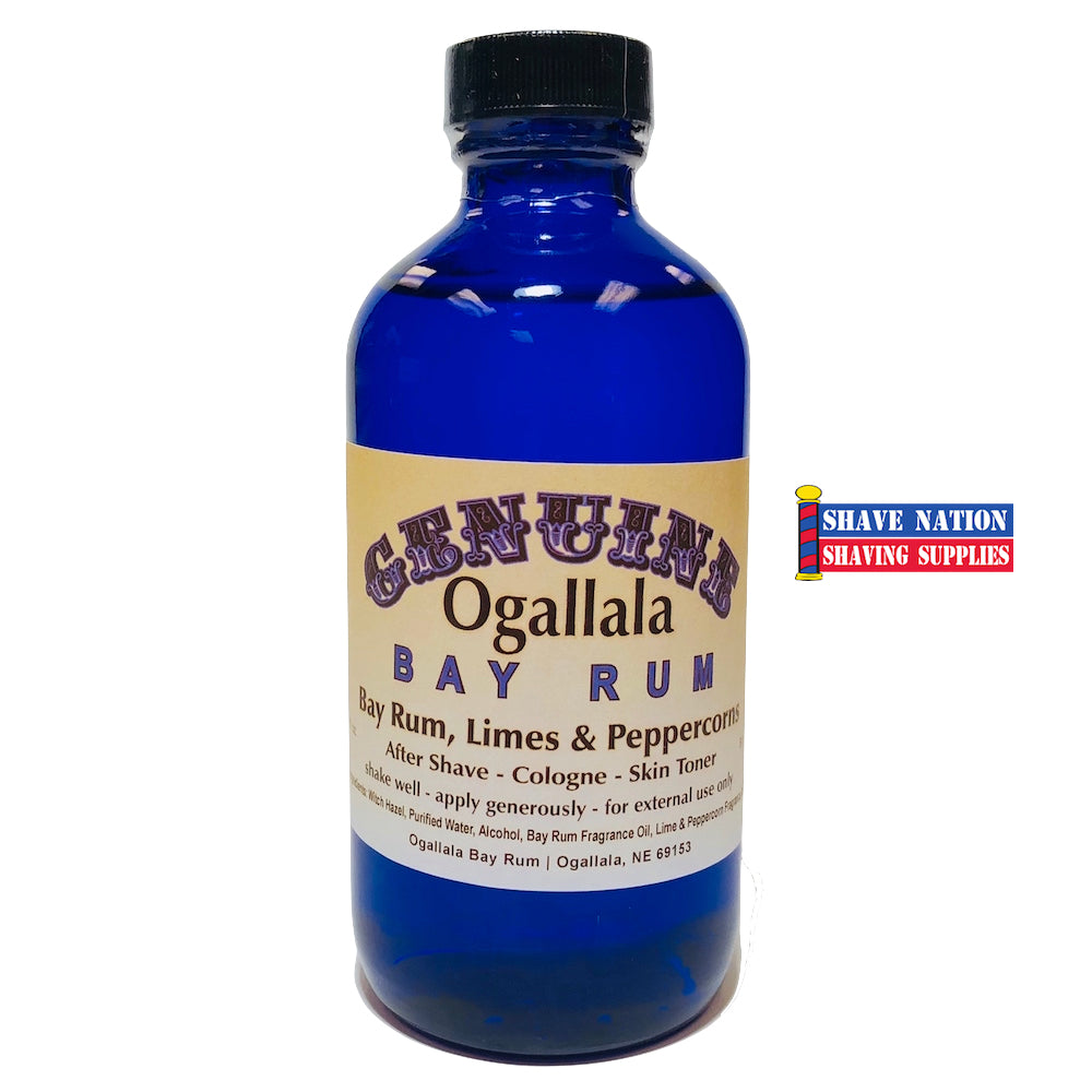 Ogallala Bay Rum Aftershave Limes & Peppercorns 8oz