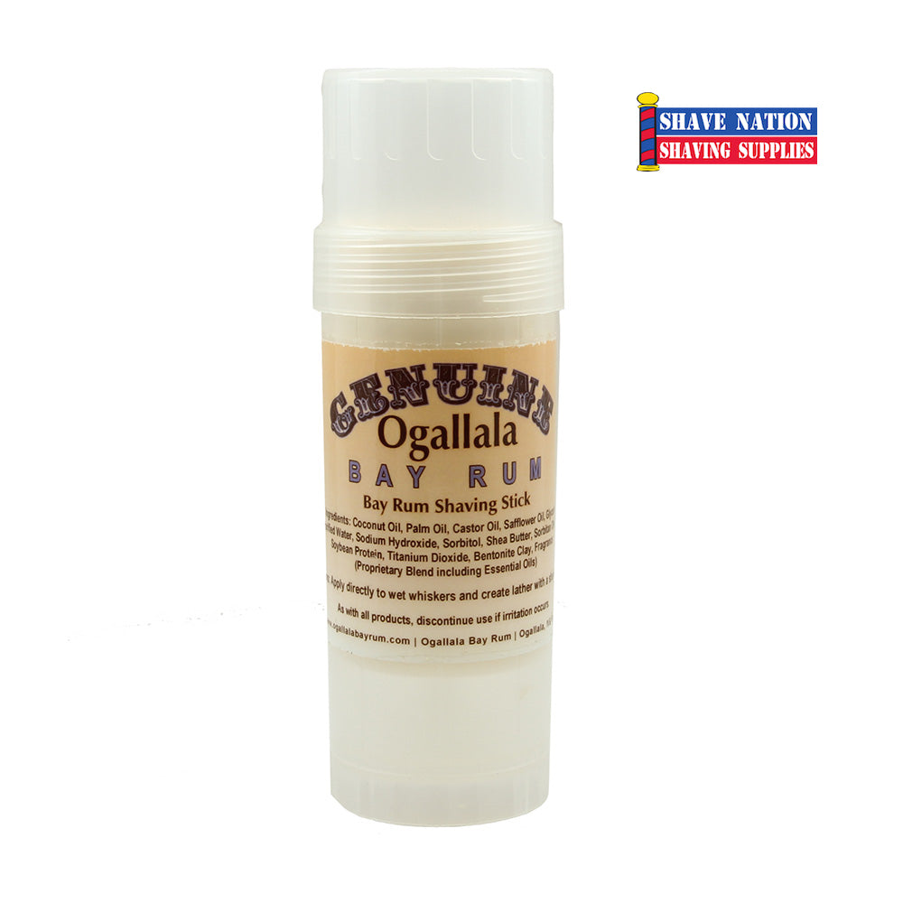 Ogallala Bay Rum Shaving Stick