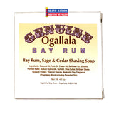 Ogallala Bay Rum Sage & Cedar Shaving Soap