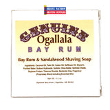 Ogallala Bay Rum & Sandalwood Shaving Soap