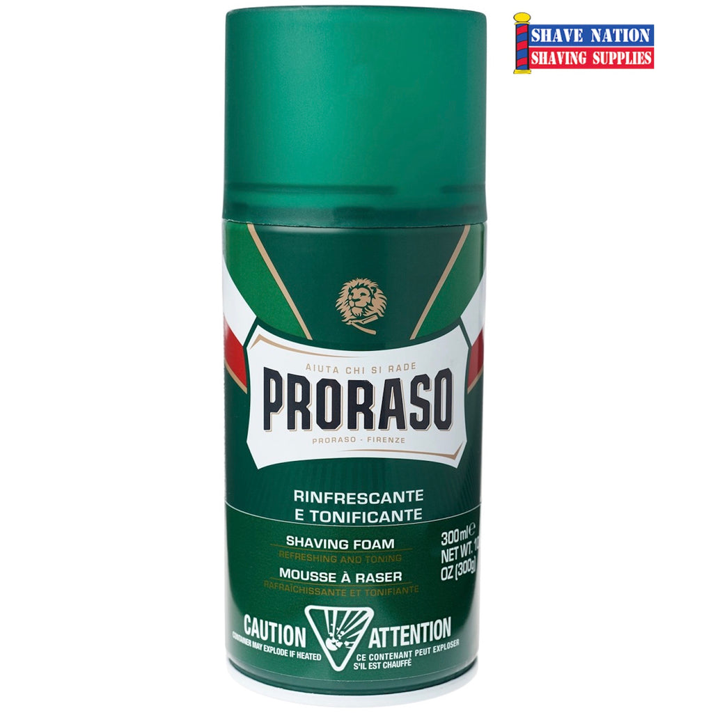 Proraso Shaving Cream Foam Menthol-Green