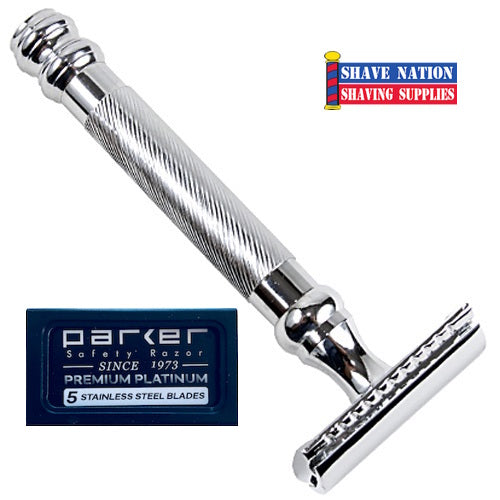 Parker Closed Comb Safety Razor 3-Piece 98R