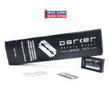 Parker Stainless Premium Platinum DE Blades 100ct