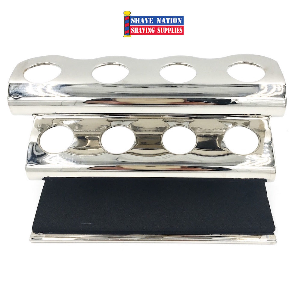 Parker 4 Razor Storage Stand Chrome