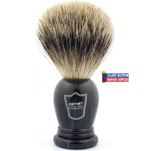 Parker Pure Badger Brush Marble Large