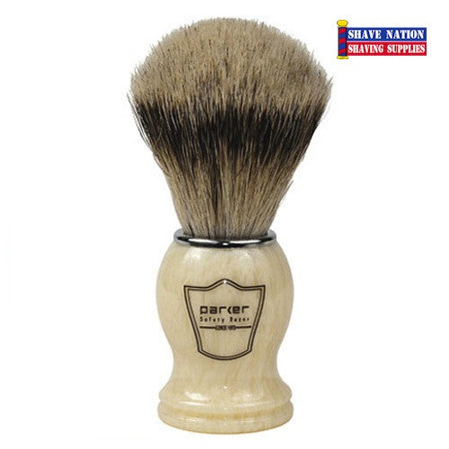 Parker Silvertip Brush Ivory