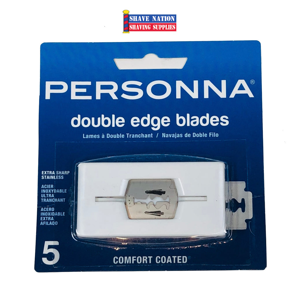 Personna Comfort Coated DE Blades 5Pk