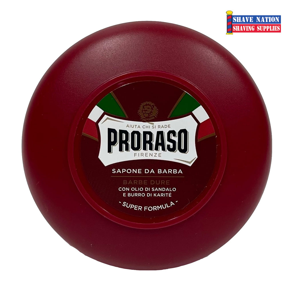 Proraso Shaving Soap Sandalwood and Shea Butter Jar