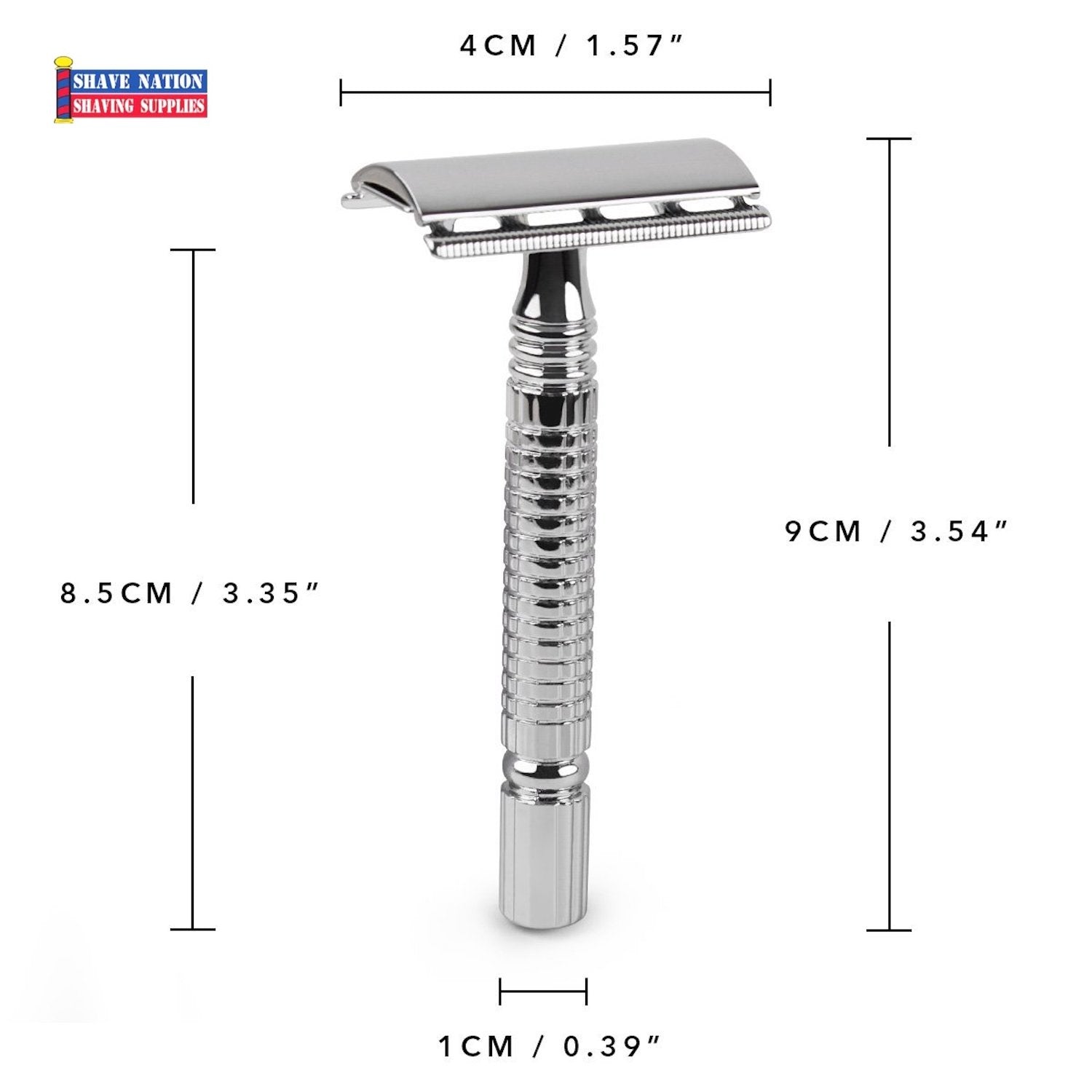 Comb Safety Razor QSHAVE Double Edge Closed Comb Safety Razor | Shave Nation Shaving ...