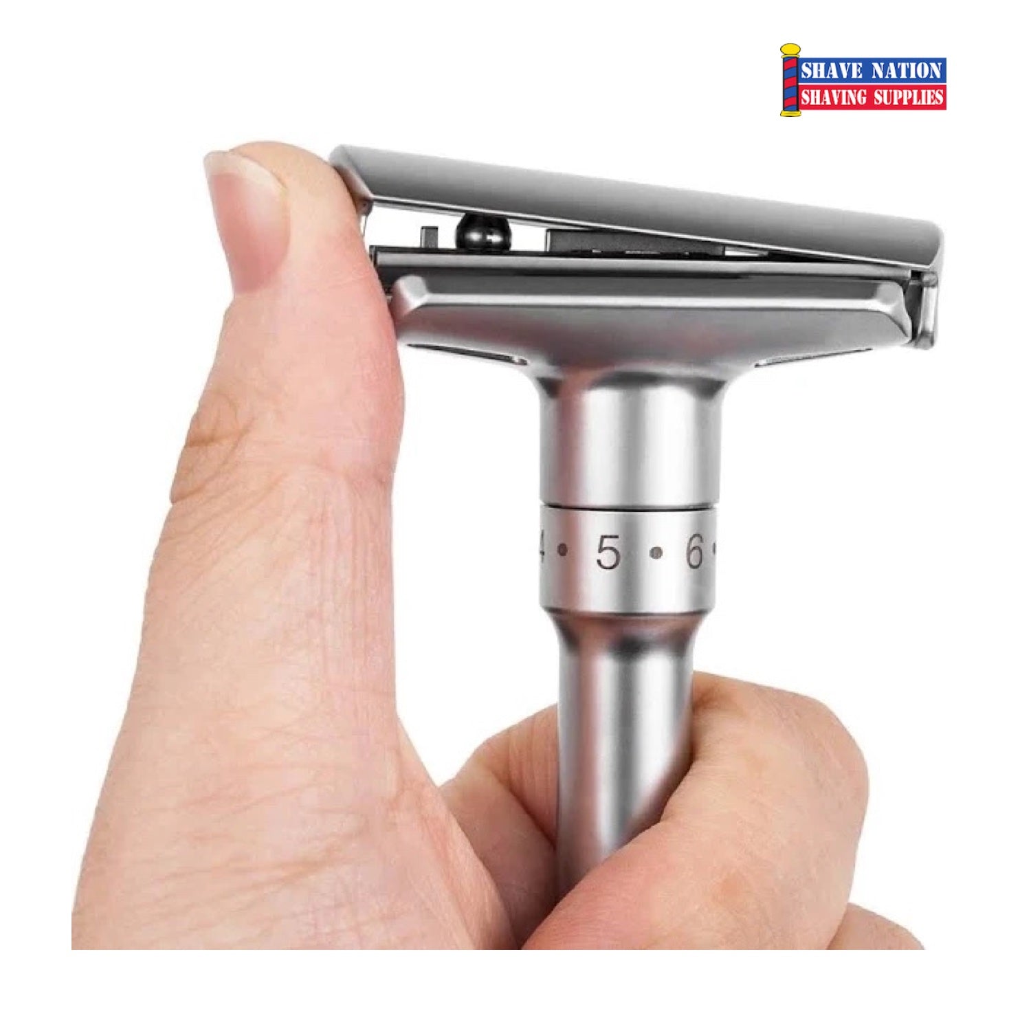 Clamshell Razor Shaving QSHAVE Adjustable Double Edge Safety Razor | Shave Nation Shaving Supplies®