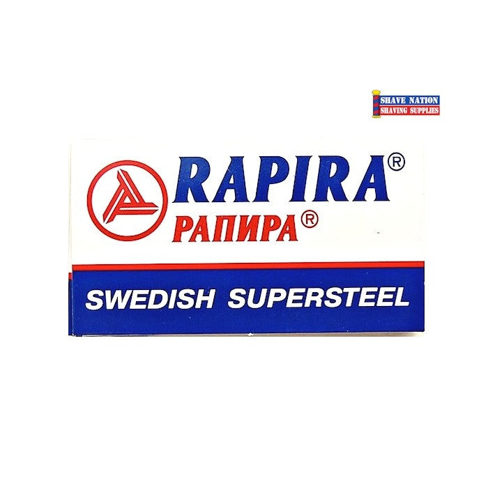 Rapira SuperSteel DE Blades 5Pk.