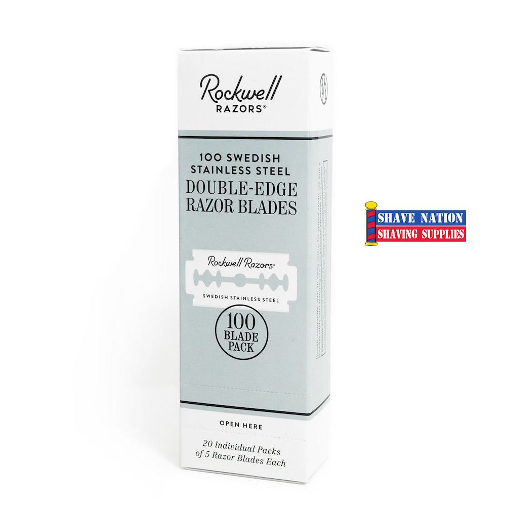 Rockwell Double Edge Razor Blades 100ct