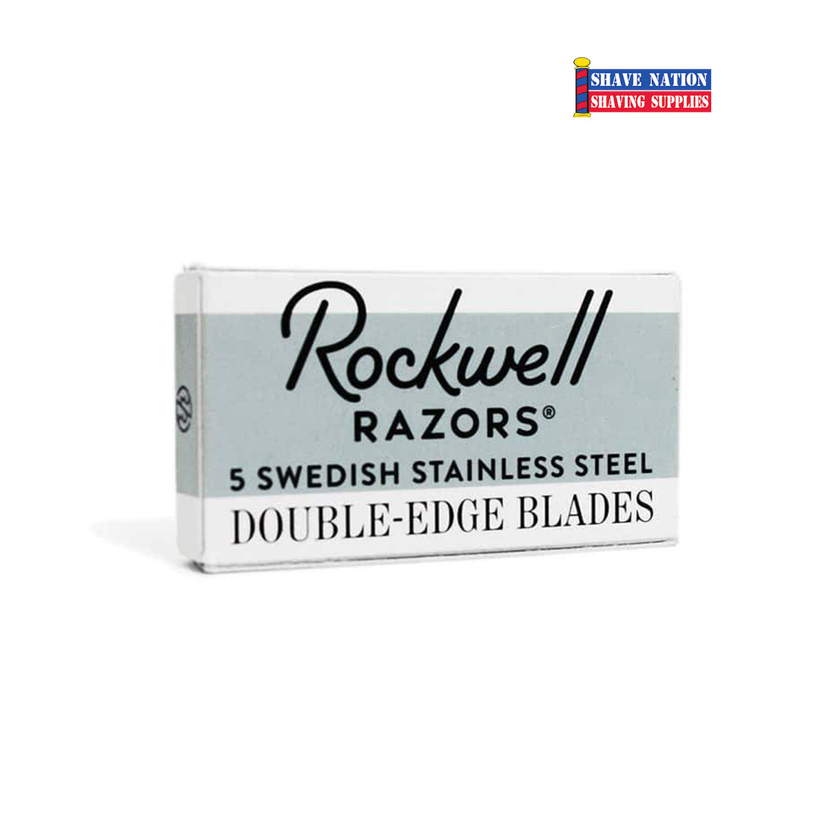 Rockwell Swedish Stainless Steel DE Blades 5pk