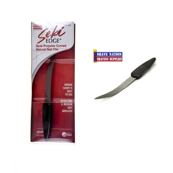 Seki Edge 2-Sided Curved Nail File | Shave Nation Shaving Supplies®